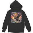 Hawk Bear Hybrid Comic Book Style Unisex Hoodie