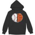 Heart 67 Meme Baseball Basketball Pocket Valentine's Day Tee Unisex Hoodie