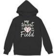 My Heart Is On That Field Baseball Unisex Hoodie My Heart Is On That Field Baseball Unisex Hoodie