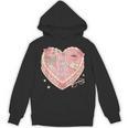 Hot Girls Read Books Cute Heart Graphic Unisex Hoodie