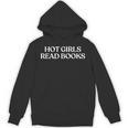 Hot Girls Read Books Shirt Y2K Aesthetic Trendy Book Lover Unisex Hoodie Hot Girls Read Books Shirt Y2K Aesthetic Trendy Book Lover Unisex Hoodie