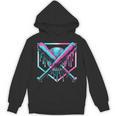 Ice Cream Baseball Drip Home Plate Bats Cool For Boys Youth Unisex Hoodie