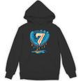 Ice Cream Baseball Glove 7th Birthday Edition Unisex Hoodie Ice Cream Baseball Glove 7th Birthday Edition Unisex Hoodie