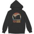 Ich HöR' Dich Nicht Ich Lese Reading Book Worm Unisex Hoodie