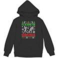 I'Ll Be Home For Christmas Baseball Xmas Unisex Hoodie