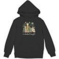 I'm Booked Tonight Floral Books Cozy Reading Graphic Unisex Hoodie
