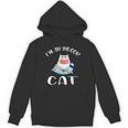 I'm An Indoor Cat I Drink Coffee Read Books Play Games Unisex Hoodie