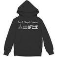 I’m A Simple Woman Sewing Dog Coffee Book Unisex Hoodie I’m A Simple Woman Sewing Dog Coffee Book Unisex Hoodie