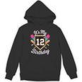 It's My 12th Birthday Baseball Fan Celebration Unisex Hoodie It's My 12th Birthday Baseball Fan Celebration Unisex Hoodie