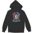 It's My 6th Birthday Baseball Fan Fun Party Celebration Unisex Hoodie It's My 6th Birthday Baseball Fan Fun Party Celebration Unisex Hoodie