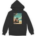 Japanese Cat Book Summer Beach Vacation Cruise Unisex Hoodie