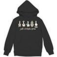 Just A Bookish Goose Reading Book Lover Book Nerd Bookworm Unisex Hoodie
