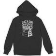 Just a Girl Who Loves Books Book Lover Reading For Women Unisex Hoodie