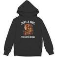 Just A Girl Who Loves Books For Bookworm Book Lover Unisex Hoodie