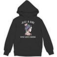 Just A Girl Who Loves Books Reading One More Chapter Unisex Hoodie