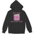 Just a Girl Who Loves Magic Spells Book Unisex Hoodie Just a Girl Who Loves Magic Spells Book Unisex Hoodie