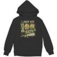 I Just Hit 100 Days Of School Camouflage Baseball Unisex Hoodie