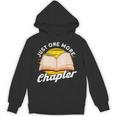 Just One More Chapter Book Reading Bookworm Unisex Hoodie Just One More Chapter Book Reading Bookworm Unisex Hoodie