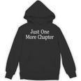 Just One More Chapter Book Reading T-Shirt Unisex Hoodie
