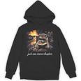 Just One More Chapter Bookish Raccoon Reading Book Reader Unisex Hoodie Just One More Chapter Bookish Raccoon Reading Book Reader Unisex Hoodie