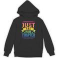 JUST ONE MORE CHAPTER Fun Reading Book Lover Unisex Hoodie