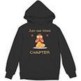 Just One More Chapter Red Book Lovers Bookworms & Readers Unisex Hoodie Just One More Chapter Red Book Lovers Bookworms & Readers Unisex Hoodie