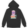 Kawaii Pastel Goth Cute Hot Chocolate Book Lover Anime Art Unisex Hoodie Kawaii Pastel Goth Cute Hot Chocolate Book Lover Anime Art Unisex Hoodie