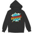Kids Boys Brooks Comic Book Superhero Name Unisex Hoodie Kids Boys Brooks Comic Book Superhero Name Unisex Hoodie