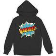 Kids Boys Gabriel Name Comic Book Superhero Unisex Hoodie Kids Boys Gabriel Name Comic Book Superhero Unisex Hoodie