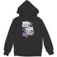 Kids DOAWK Purple Loded Diper Collage Book Series Unisex Hoodie