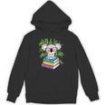 Koala Bear Librarian Reading Books Koala Unisex Hoodie