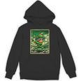 Leprechaun Playing Baseball Japanese Art St Patricks Day Unisex Hoodie Leprechaun Playing Baseball Japanese Art St Patricks Day Unisex Hoodie