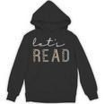Let's Read Book Nerd Reading Book Lover Librarian Teacher Unisex Hoodie
