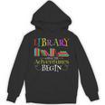 Librarian Adventure Book Reader Library Book Unisex Hoodie