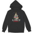Librarian Book Lover Men Women Kids All Booked For Christmas Unisex Hoodie Librarian Book Lover Men Women Kids All Booked For Christmas Unisex Hoodie