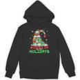 Librarian Booked Up For The Holidays Books Christmas Tree Unisex Hoodie Librarian Booked Up For The Holidays Books Christmas Tree Unisex Hoodie