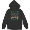 Librarian Books Reading Ugly Christmas Sweaters Unisex Hoodie