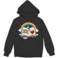 Libraries Are For Everyone Book Ally Gay Pride LGBTQ Month Unisex Hoodie