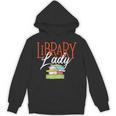 Library Lady Bookworm Books Book Lover School Librarian Unisex Hoodie Library Lady Bookworm Books Book Lover School Librarian Unisex Hoodie