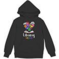Library Squad School Librarian Bookworm Book Lover Teacher For Men Women Kids Unisex Hoodie