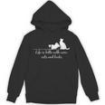 Life Is Better With Books Cats And Wine- Shirt And Outfits Unisex Hoodie