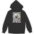 Life Is Short Buy The Book Skeleton Book Lover Reading Unisex Hoodie Life Is Short Buy The Book Skeleton Book Lover Reading Unisex Hoodie