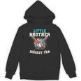 Little Brother Biggest Fan Baseball Cream Drip Crossed Bats Unisex Hoodie Little Brother Biggest Fan Baseball Cream Drip Crossed Bats Unisex Hoodie