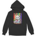 Llamen Cute Kawaii Llama Eating Ramen And Reading Books Unisex Hoodie Llamen Cute Kawaii Llama Eating Ramen And Reading Books Unisex Hoodie