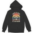 Take a Look It’s In a Book Vintage Sunset Mountain Reading Unisex Hoodie Take a Look It’s In a Book Vintage Sunset Mountain Reading Unisex Hoodie