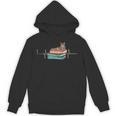 Love Cat Heartbeat Cats And Books For Cats Lovers Men Women Kids Unisex Hoodie
