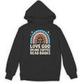 Love God Drink Coffee Read Books Unisex Hoodie Love God Drink Coffee Read Books Unisex Hoodie