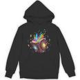 Magic Spell Book Open Rainbow Runes Fantasy Arcane Unisex Hoodie