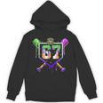 Mardi Gras Baseball Carnival Party Ice Cream Drip Boys Unisex Hoodie Mardi Gras Baseball Carnival Party Ice Cream Drip Boys Unisex Hoodie