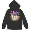 Mardi Gras Baseball Jester Hat Fleur De Lis Boys Girls Kids Unisex Hoodie